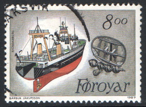 Faroe Islands Scott 160 Used - Click Image to Close